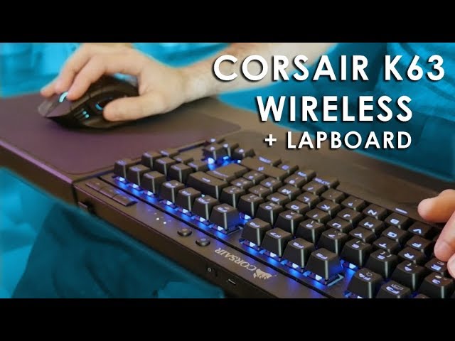 Corsair Support de clavier Lapboard pour K63 Wireless
