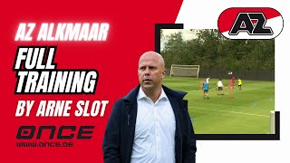 AZ Alkmaar - full training by Arne Slot
