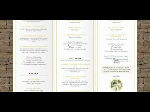 Website : ระบบสั่งอาหารออนไลน์