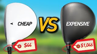 CHEAP vs EXPENSIVE GOLF DRIVER - WORTH IT??