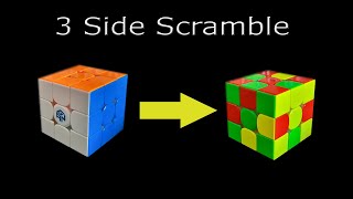 🔥 Three side scramble on rubik's cube (3x3) 🔥 screenshot 1