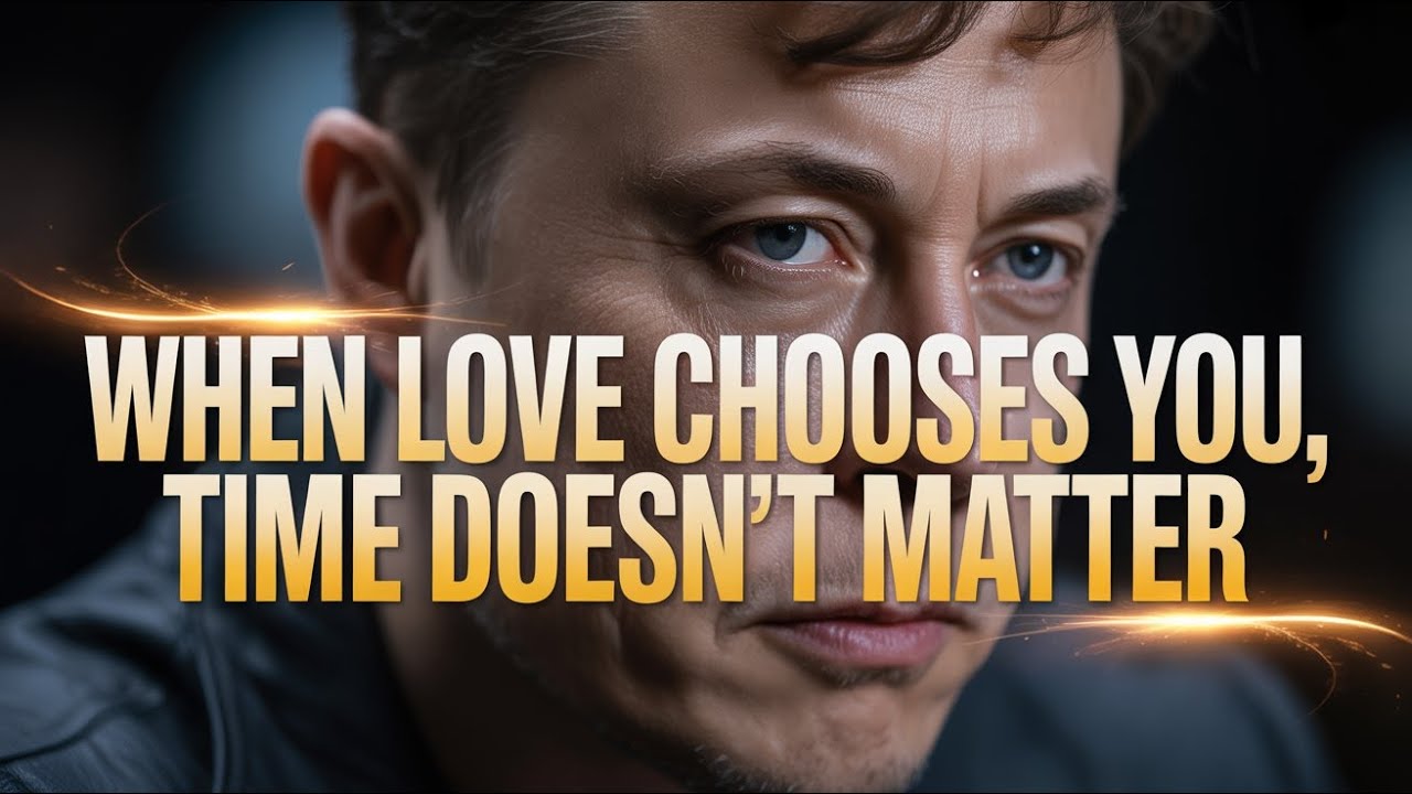 ELON MUSK 🤍 WHEN LOVE CHOOSES YOU, TIME DOESN’T MATTER | ELON MUSK MOTIVATIONAL SPEECH