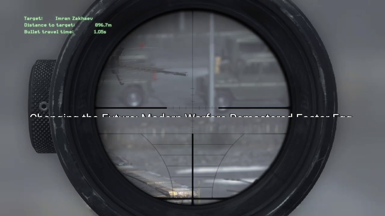 Modern Warfare Remastered Easter Egg: Changing the Future