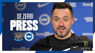De Zerbi's Newcastle Press Conference: Gross, Pedro Injury And Enciso Form