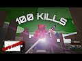100 Kill Streak || Be a Parkour Ninja - Roblox [Mobile]