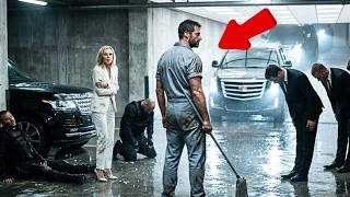 The CEO Thought He Was Just a Janitor… Until He Took Down 3 Men and a Motorcade Appeared Overnight