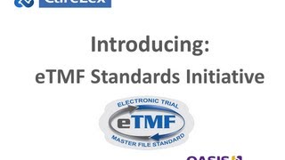 eTMF Standards Initiative Introduction