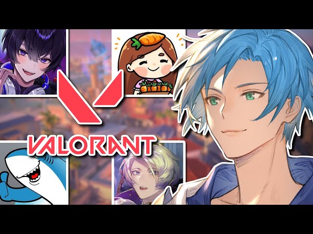 【VALORANT】 5-MAN STACK w/ @shxtou @tinakitten @FoolishGamers @ClaudeClawmarkのサムネイル