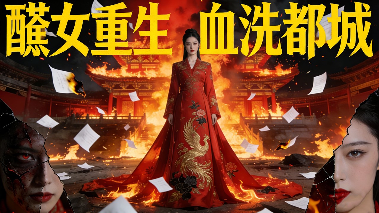 都城醜女慘遭滅門！五年後換臉重生歸來，化身復仇「黑蓮花」：辰王，這次換你下地獄了！🔥