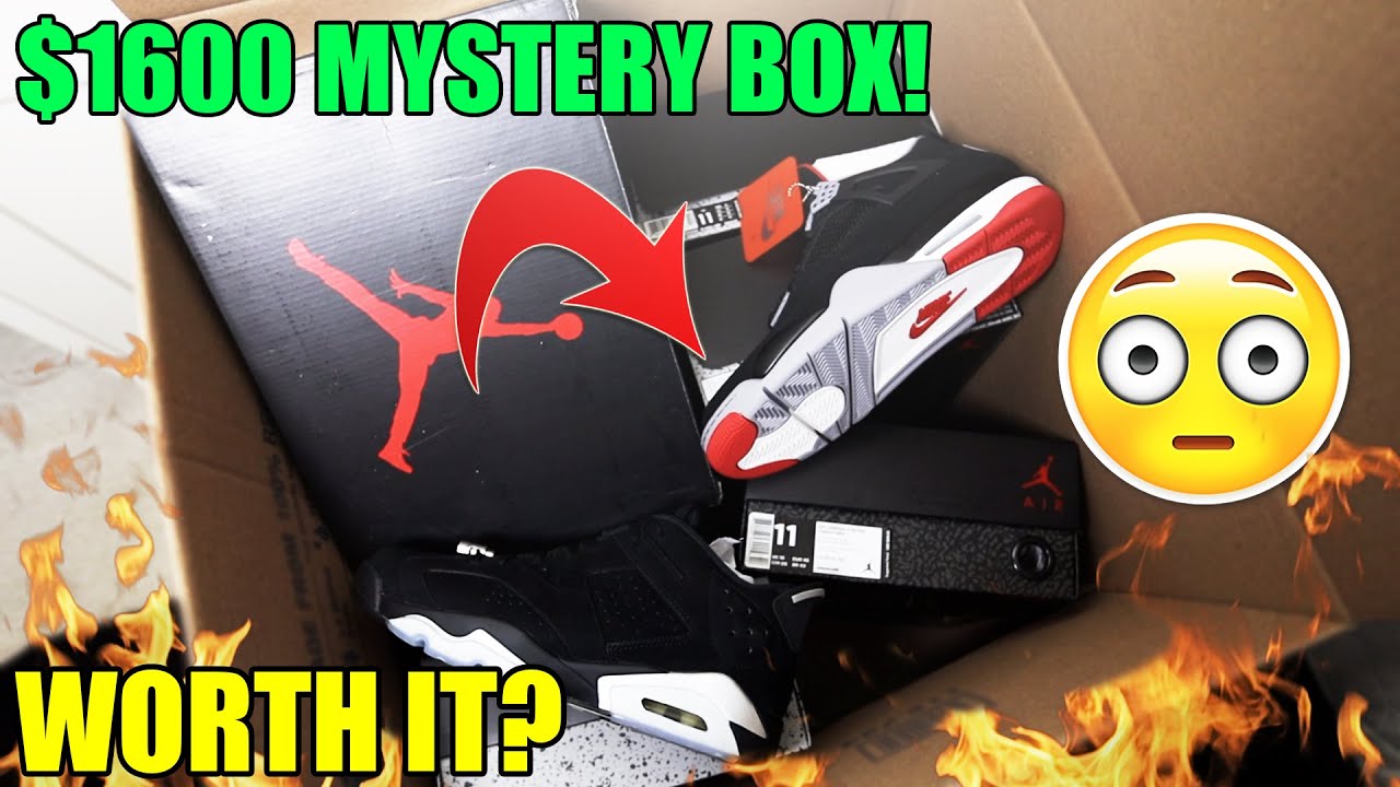 1600 Sneaker Mystery Box 📦 (Unboxing) YouTube