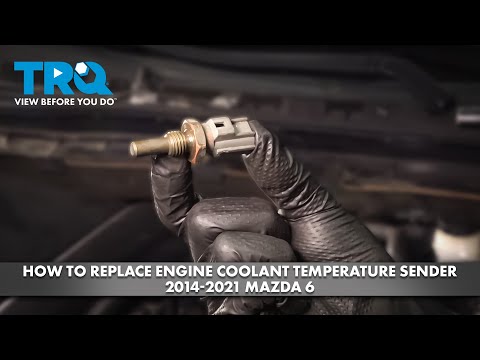 How to Replace Engine Coolant Temperature Sender 2014-2021 Mazda 6