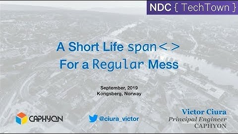 A Short Life span - For A Regular Mess - Victor Ciura