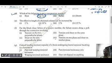 Design of steel structure | 2024 Paper analysis - MCQ Ans | B-tech 6th semester paper analysis