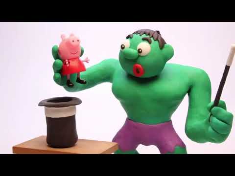YOU CAN´T HELP LOVING THIS PUPPY Play Doh Stop Motion and Cartoons For Kids 💕 Superhero Babies