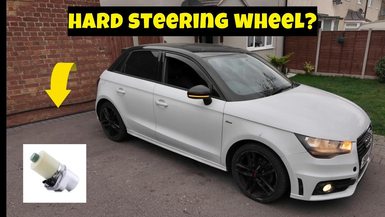 AUDI A1 ELECTRIC POWER STEERING PUMP REPLACE / 1.4 TFSI 2014 S LINE 