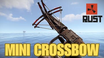 Discover the New Weapon In Rust: Mini Crossbow🔥