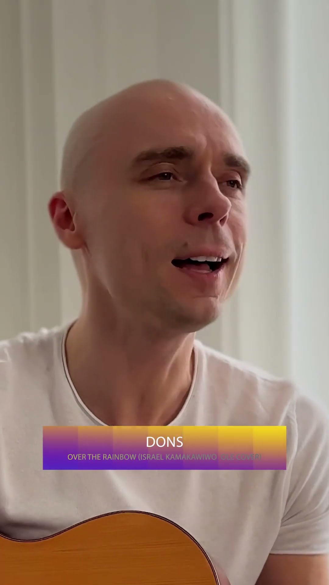 Dons takes us Over The Rainbow with a rendition of the all-time classic ?? #Eurovision2024