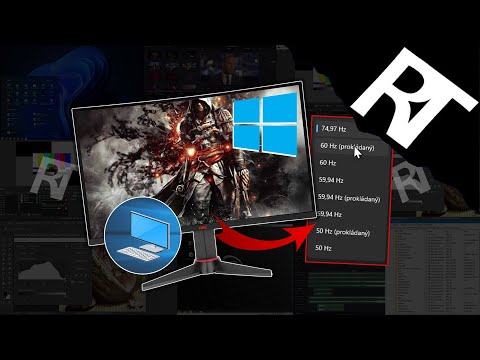 Jak nastavit hz monitoru ve Windows – Jak změnit hz (hertz) u monitoru – nastavit 144hz (tutoriál)