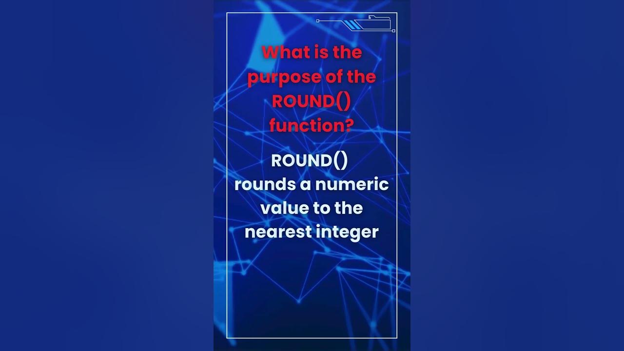 Round function sql sql dataanalytics datascience powerbi 