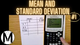 Mean and Standard Deviation: What happens when the data is adjusted by a constant. (ex.1)