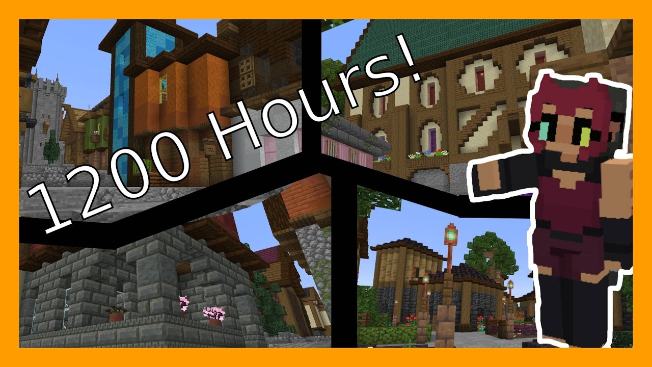 I Spent 4000 Days in my Minecraft Forever World - YouTube