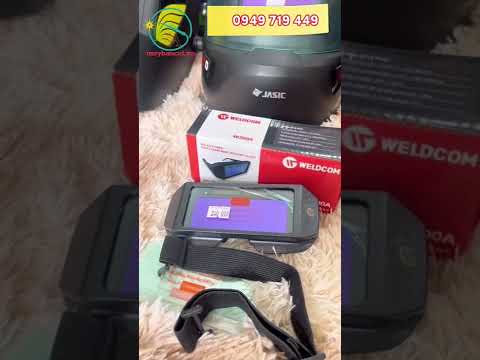 Video Phụ kiện bảo hộ hàn cắt kính hàn điện tử và nón hàn... - youtube