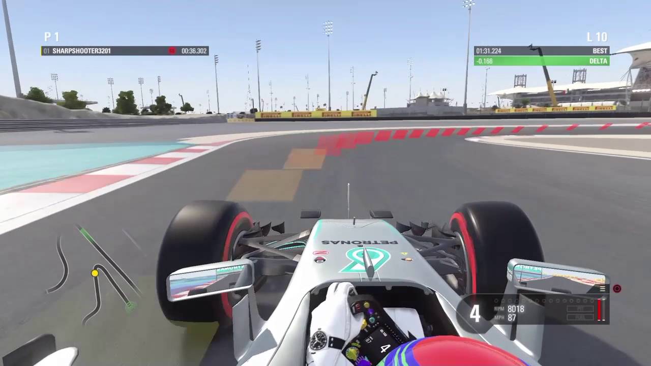 F1 2016 Hotlap Bahrain (1:31:140)