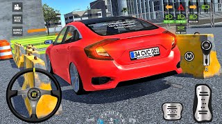 New Car Parking 2026 - Honda Civic Parking License 3D - Car Games Android Gameplay screenshot 5