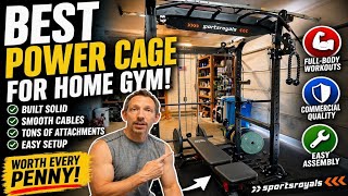 This Fed Fitness Power Rack Replaces Your Entire Gym 😳 | Sportsroyals Power Cage Review