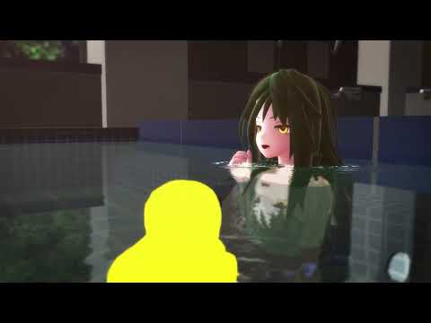 【MMD】ぼっち風呂でLemonを熱唱する命録方士ちゃん