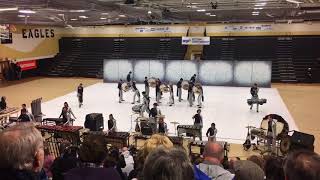 Newtown Winter Percussion finals at Trumbull Regional 2018
