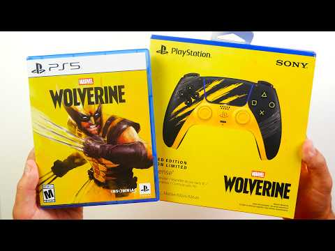 Wolverine PS5 Unboxing