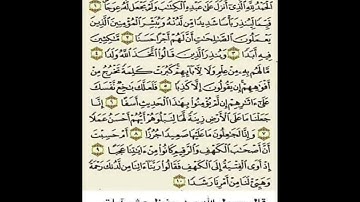 قال رسول الله ﷺ من حفظ عشر آيات من اول سورة الكهف عصم من الدجال