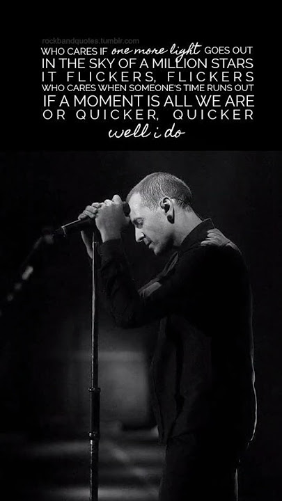 'One More Light' Linkin Park - best lyrics -