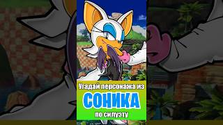 Угадай персонажа из Соника по Силуэту #sonic #sonicthehedgehog #сонік #shorts