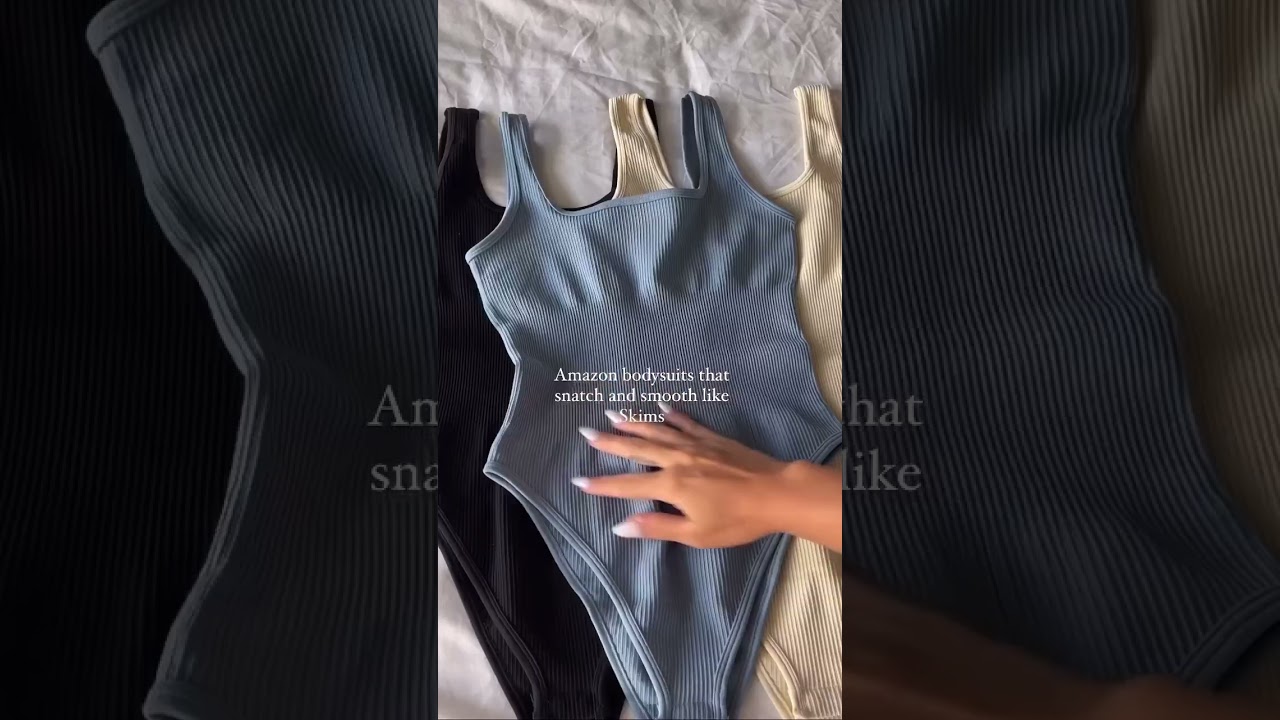 skims inspired bodysuits from amazon