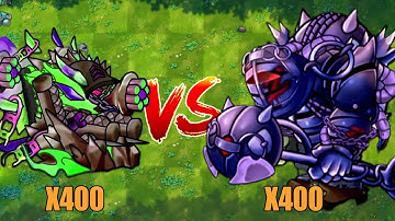 PVZ 1 Fusion 3.0 Challenge!! 400 Plants Fusion VS 400 Ultimate Obsidian Gargantuar - Who Will Win?