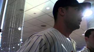 David Wright talks to bloggers