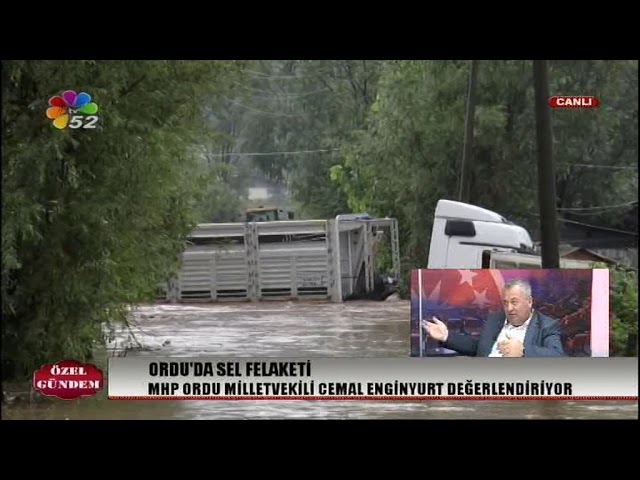 10/08/2018 ÖZEL GÜNDEM - YAŞAR YILDIRIM / MHP GNL.BŞK.YRD. - CEMAL ENGİNYURT / MHP ORDU MV.