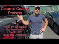 Eco Auto Detail ceramic coating process &amp; what it&#39;ll take to replace their Ford F-150 a with an EV