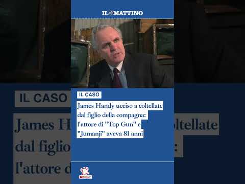 Video James Handy ucciso a coltellate dal figlio della compagna: ?l'attore di Top Gun aveva 81 anni