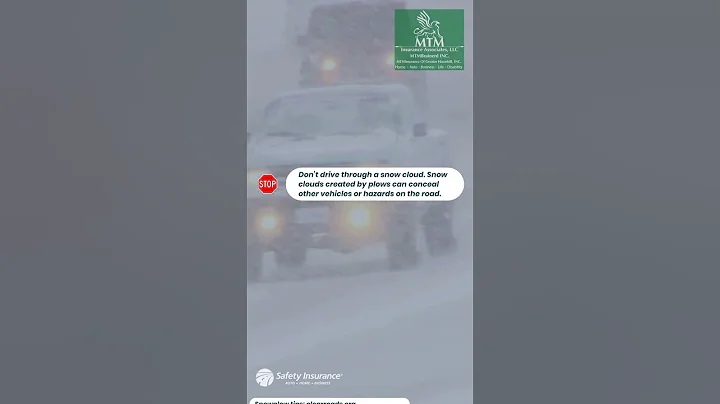 How To Drive Safely Around A Snowplow