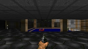 DOOM + DOOM II Knee-Deep in the Dead E1M1: Hangar Ambience Footage 4K