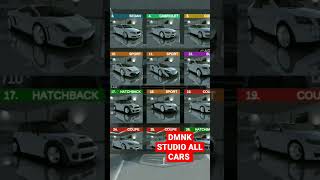 DMNK STUDIO ALL CARS #short #DMNK STUDIO 😱😱😱😱🤫🤭 screenshot 5