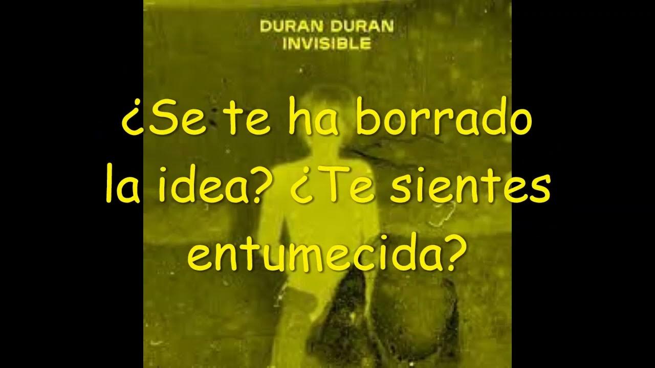 1 DURAN DURAN INVISIBLE (subtítulos en español) YouTube