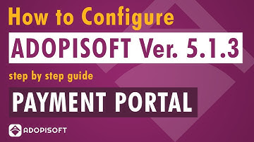 Payment Portal | AdoPiSoft Version 5.1.3