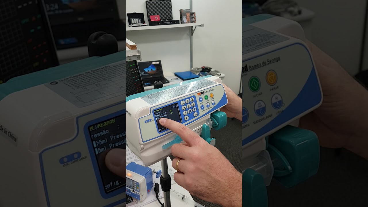 Bomba de seringa veterinária - SDAMed