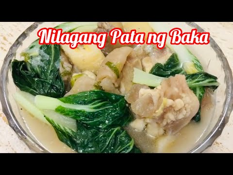 Nilagang Paa Ng Baka Recipe Ingredients