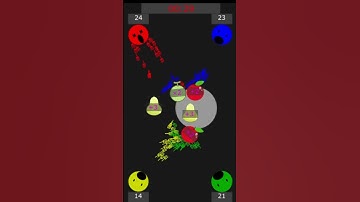 Who will be the winner? Shorts Fight over food - Marble Race in Algodoo #shorts