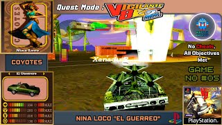 Vigilante 8 2nd Offense PS1 - Quest Mode : Nina Loco - El Guerrero HD